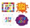 Happy kids zone labels