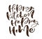 Happy Kitchen Happy Home calligraphy lettering vector cooking text for food blog. Hand drawn cute quote design element
