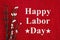 Happy Labor Day greeting