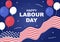Happy Labor Day from People of Various Professions, Different Background and Thanks to Your Hard Work in Flat Cartoon Illustration