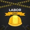 Happy Labor Day. Poster or Banner. 1 May International labour day