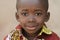 Happy Little African Boy Smiling At Camera Portrait