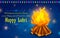 Happy Lohri background