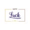 happy luck design arrangement,