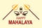 Happy Mahalaya background