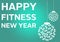 Happy Merry Fitness Christmas and Happy New Year holiday wallpaper for great Christmas