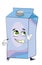 Happy milk cartoon