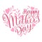 Happy mother Day lettering