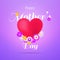Happy Mother`s Day Celebration Flower and Love Background Design Vector
