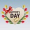 Happy mothers day sales concept.. Vector illustration decorative design