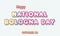 Happy National Bologna Day, october 24. Calendar of october Retro Text Effect, Vector design