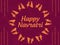 Happy Navratri Indian Hindu Festival Greetings