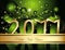 Happy New Year 2011 background