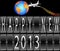 Happy New Year 2013 mechanical timetable