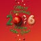 Happy New Year 2016 Greeting Card and Merry