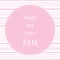 Happy new year 2016 greeting card8