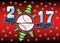 Happy new year 2017 and baseball