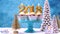 Happy New Year 2018 cupcakes