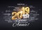 Happy New Year 2019 French Greeting card