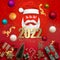 Happy new year 2022 christmas holiday