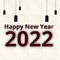 Happy New Year 2022 Illustration.