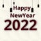 Happy New Year 2022 Illustration And Vector.