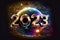 Happy new year 2023 for planet earth. Generative AI.