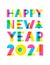 Happy New Year 2024 riso, risograph print effect vector illustration. Brutalist geometric style.