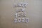 Happy New Year 2028, creative message composed with wooden letters