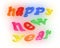 Happy New Year Alphabets