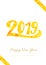 Happy New Year greeting card template