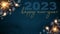 Happy New year / New Year`s Eve / Holiday background - Top view / above view from sparklers, bokeh lights and ice crystals