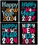 HAPPY NEW YERK 2024 T SHIRT DESIGN