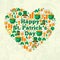 Happy Patrick\'s Day Text Concept with Flat Lovely