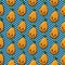 Happy pear seamless pattern