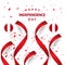 Happy Peru Independent Day Vector Template Design Illustration
