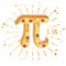 Happy Pi Day! Celebrate Pi Day. Mathematical constant. March 14th 3/14. Ratio of a circleâ€™s circumference to its diameter.