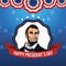 Happy presidents day poster with abraham lincoln