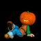 Happy Pumpkin Scarecrow 1