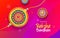 Happy Raksha Bandhan Banner Design Template