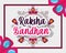 Happy raksha bandhan poster design