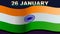 Happy Republic Day - Mahatma Gandhi - Baba Saheb Ambedkar