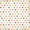 Happy Retro Dots Textured Background