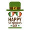 Happy Saint Patricks Day Greetings Symbol