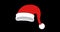 Happy santa hat animation