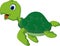 Happy sea turtle cartoon