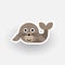 Happy Seal cartoon character