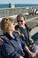 Happy Senior Couple on the Boardwalk