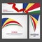Happy Seychelles independence day Banner and Background Set