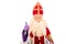 Happy Sinterklaas on white background